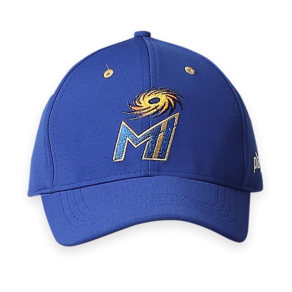 playR Mens IPL 2024 Mumbai Indians Fan Cap Blue-image-22