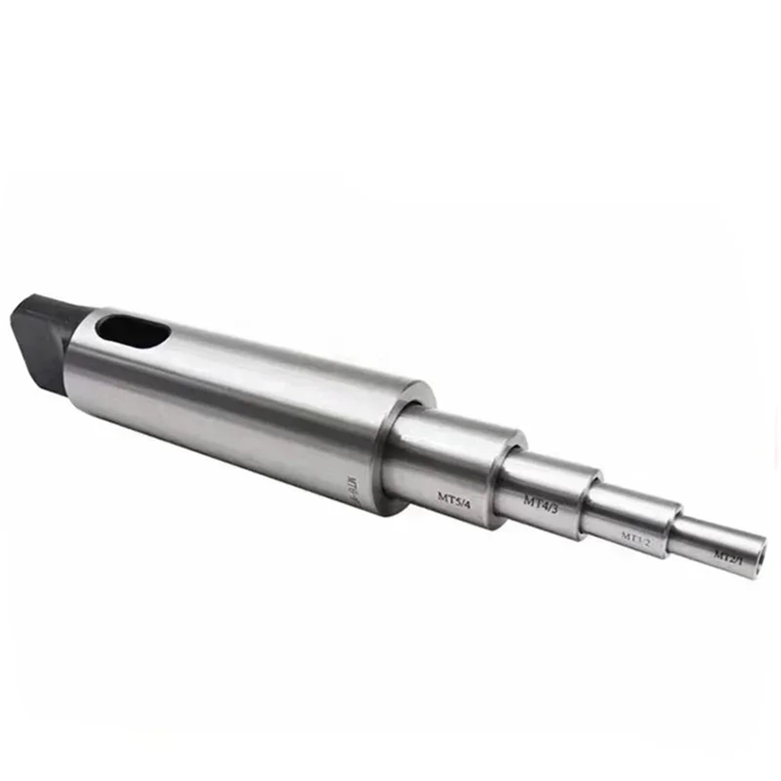 Tuleja redukcyjna do wierteł z chwytem Morse'a, MT1-MT5 Adapter wiertarski ze stożkiem Morse'a redukcyjnym 40CrMo Stal HRC52 do frezu 1 szt(MT5-MT2)