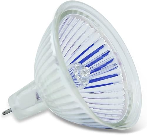 Miniatura 2 de EXN Bombilla halógena MR16 50 W por lumenivo  Bombillas de 2 clavijas de luz halógena para pista interior, paisaje, fibra óptica  Base GU5.3 de 2