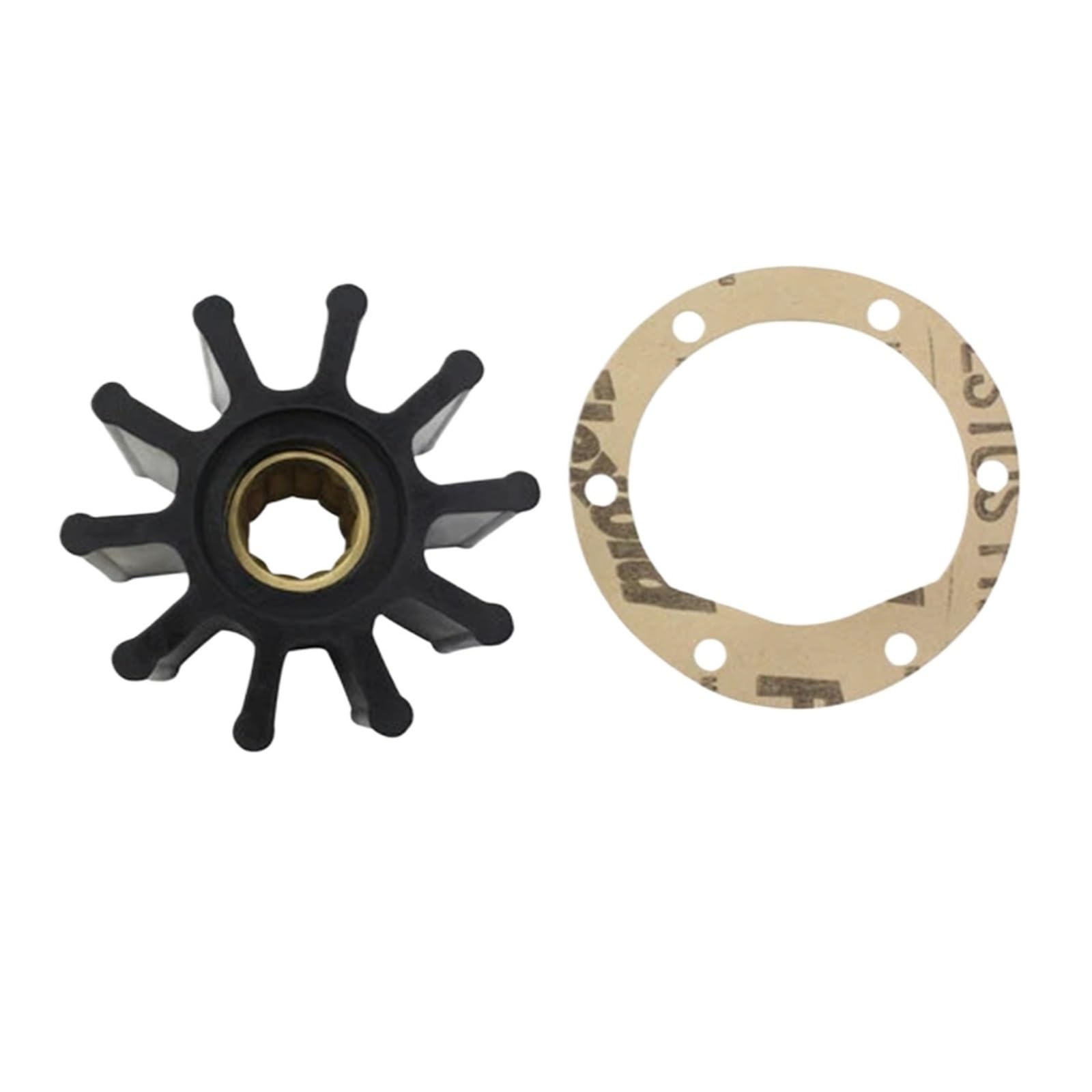 JaYYue Compatible with Marine Engine Seawater Cooling Pump Rubber Impeller 3588475