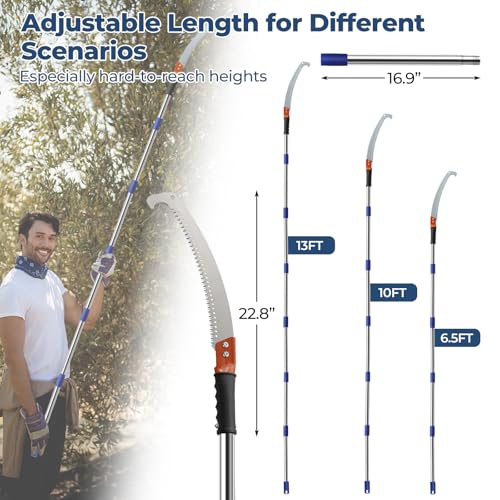 17FT Heavy Duty Manual Pole Saw