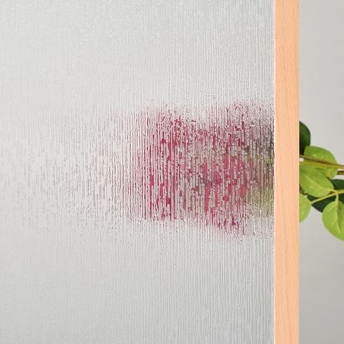 FEOMOS Rain Glass Window Film UV Blocking Removable Window Sticker Static Cling Film Vinyl...