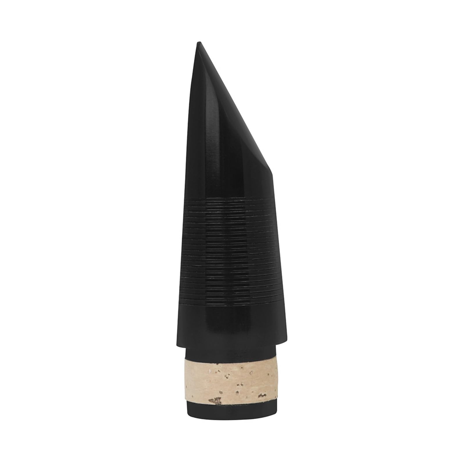Piezas de repuesto para clarinete Juego De Boquillas De Tubo Negro Para Clarinete Boquilla De Corcho Tapa Negra Clip Plateado Cañas Accesorios Para Instrumentos Musicales
