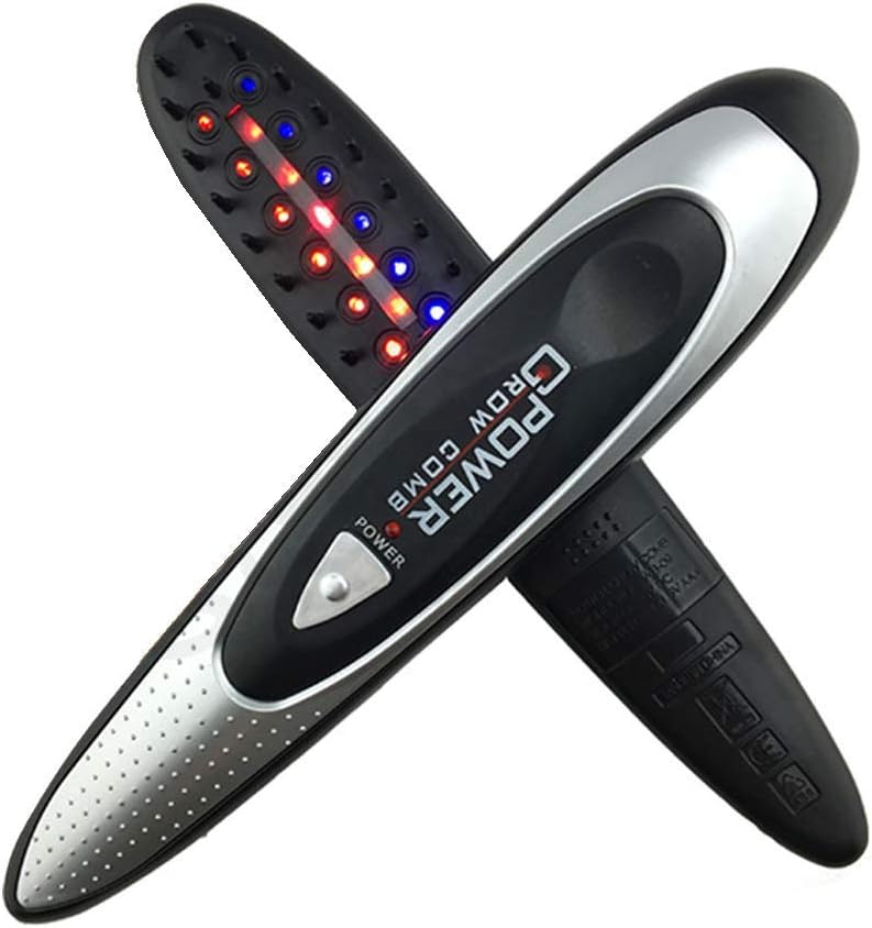 MicroHealthOne Scalp Stimulation Hair Comb With Lights