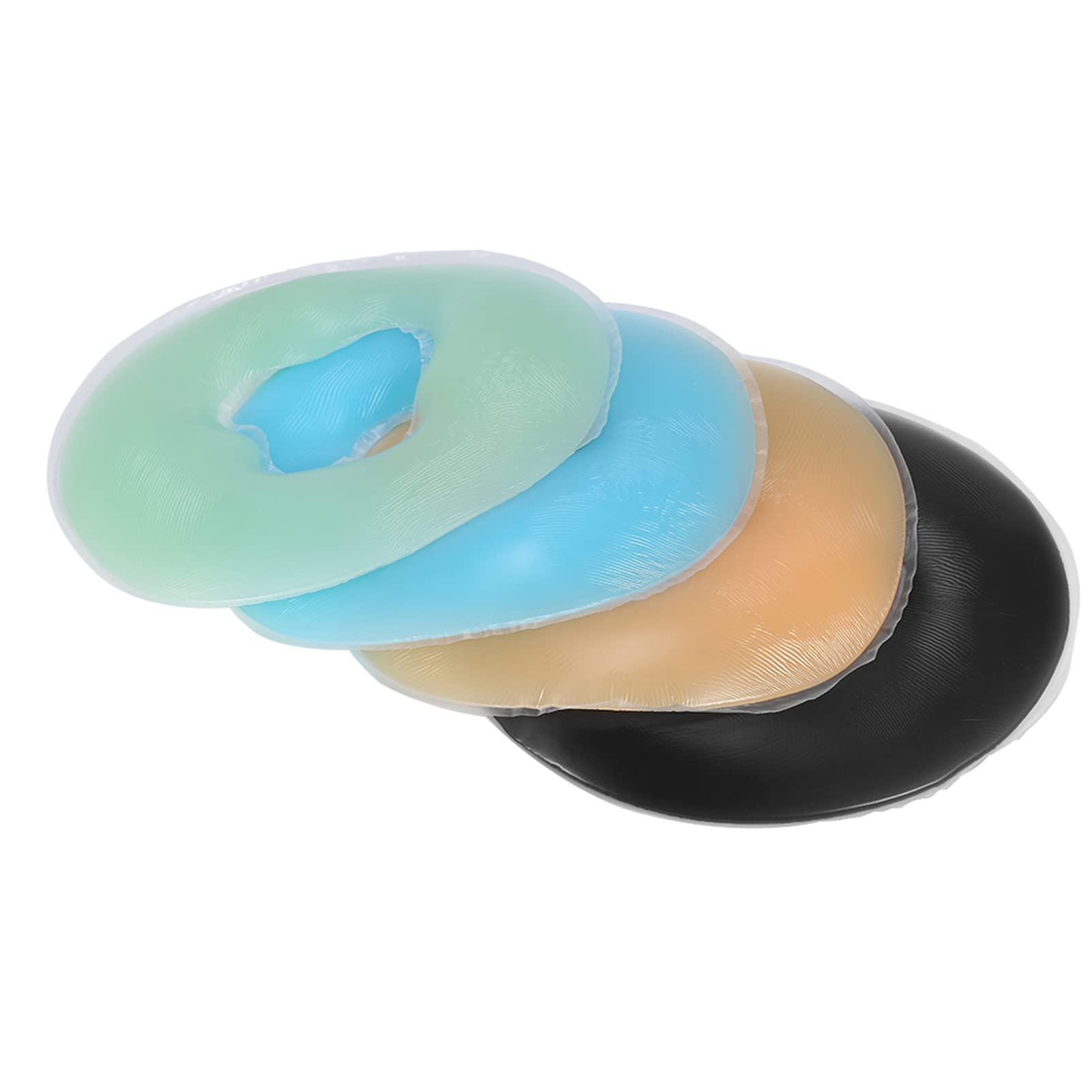 Ausla Cojín Facial para Cama de Masaje, cojín Facial, reposacabezas, Silicona Suave, SPA (Color Piel)