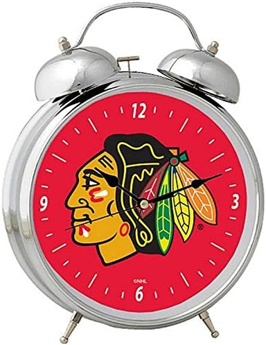 Great American Blackhawks - Reloj despertador de campana doble disponible en Yaxa Colombia
