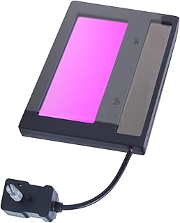 Replacement Solar Welding Auto Darkening Welder Goggles Lens Helmet Shade Mask Hood Filter with Charge Function&Automatic ON/Off Accessory