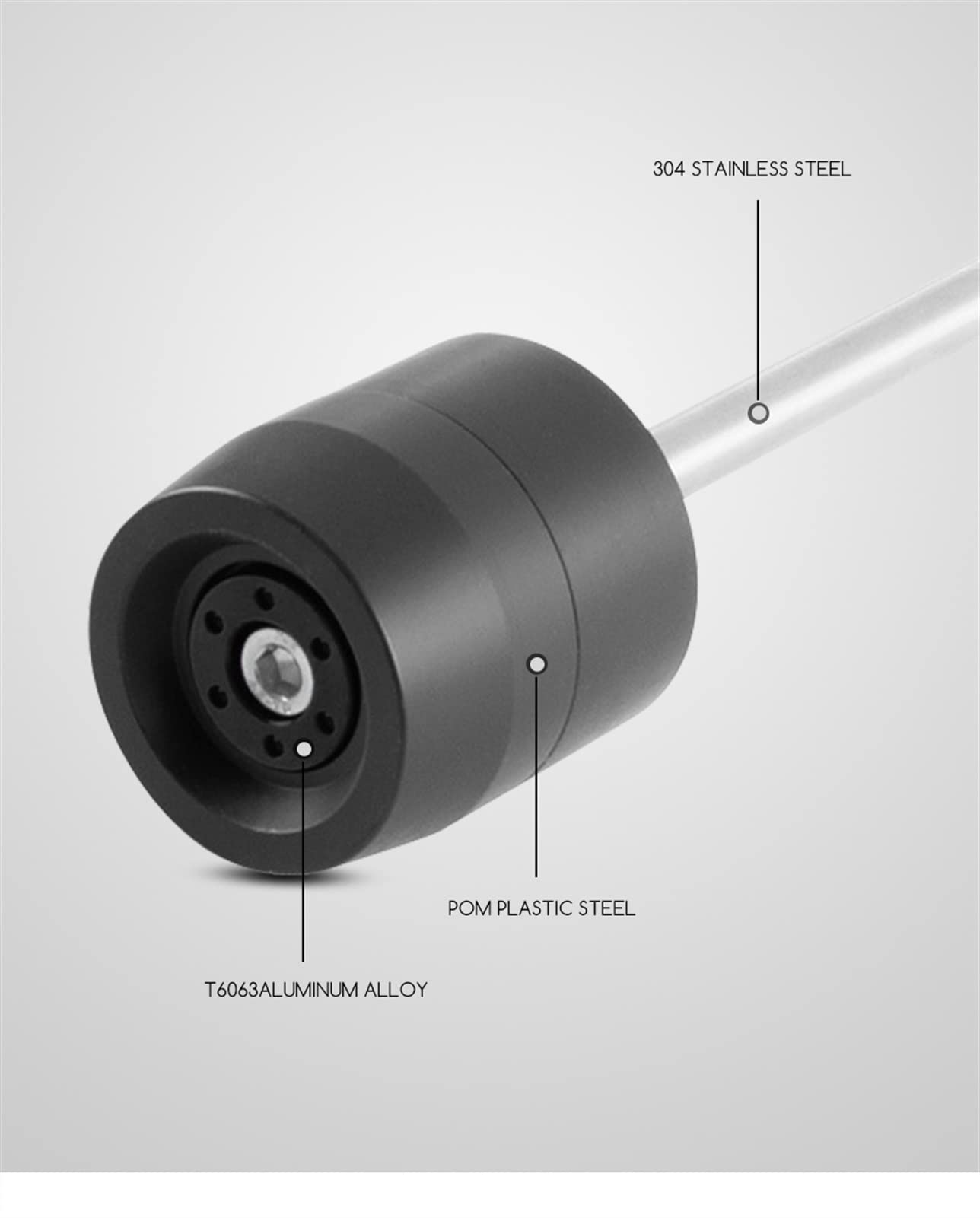 Per Yamaha MT-09 MT09 FZ-09 FZ09 XSR900 XSR 900 Moto Anteriore Asse Posteriore Cursori Ruota Di Protezione