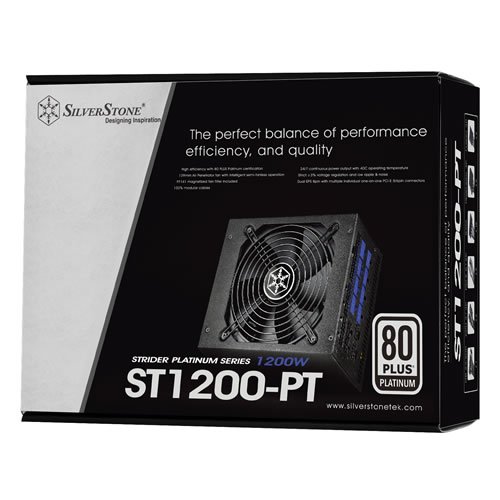Amazon.co.jp: SilverStone PC電源 1200W 80PLUS PLATINUM プラグイン 