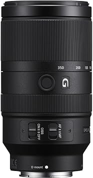 Sony E 70-350mm f/4.5-6.3 G OSS APS-C Telephot Lens Bundled with 67mm UV Filter + Deluxe Camera Cleaning Kit + Dust Pen + Cap Keeper + Microfiber Cloth (6 Items)