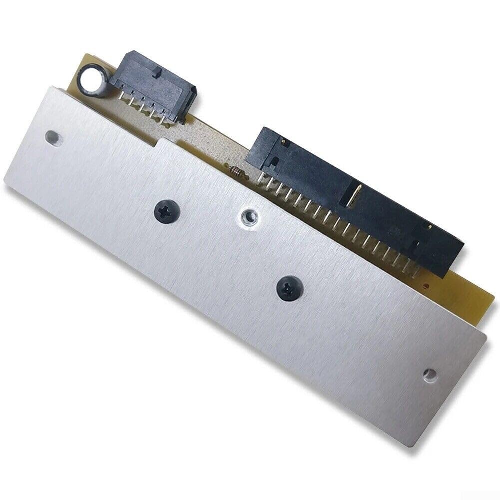 Zilimontt Thermodruckkopf 300dpi G32433M für Zebra 105SL PLUS Etikettendrucker, hochauflösendes Metalldruckkopf, Ersatzteil für industrielle Bürogeräte
