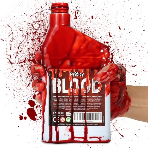 Festicy Sangue Finto Lavabile 500 ml Halloween...
