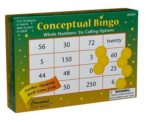 Conceptual Bingo-Whole Numbers