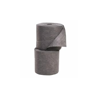 GRSL150M Polypropylene Universal MultiLaminate Mediumweight Split Mat Roll, 150 Length x 15" Width, Gray Pack of 2