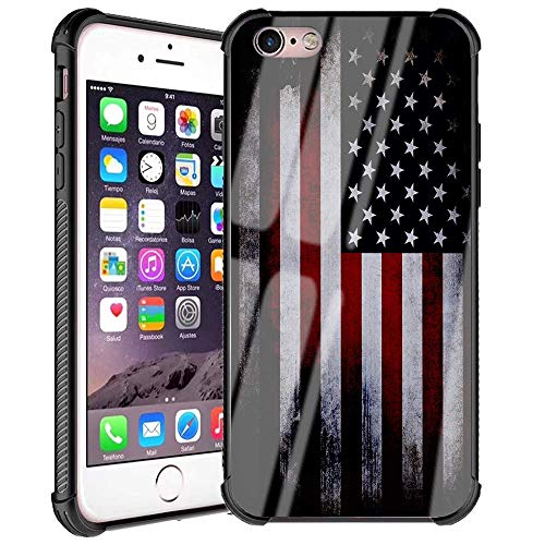 iPhone 6 Plus Case, American Flag for Men Boys iPhone 6s Plus Case