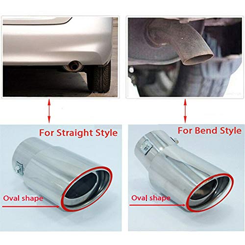 Tubo Scarico per Auto Universale, Set di Valvole di Scarico Universali in Acciaio Inossidabile da 6,35 mm, 2 Pezzi, con Telecomando, Adatte per Camion, Berline e Auto Sportive, Peso di 4,1