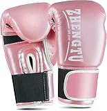 ZTTY Boxing Gloves Kickboxing Muay Thai Punching Bag MMA Pro Grade Sparring Training Fight Gloves fo