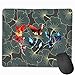 Produktbild Ginkgo Biloba rutschfeste einzigartige Designs Gaming-Mauspad Schwarzes Stoff Rechteck Mousepad Art Naturkautschuk-Mausmatte mit genähten Kanten