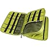 BUBM Ecouteur Câble Numérique Organisateur Sac Pochette De Rangement Grande Taille Double Couche Kiliaadk521