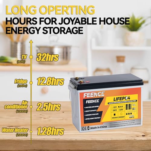 24V Lithium Battery 100AH Lifepo4 Battery Built-in 100A BMS,Specialized for 24V Trolling Motors,UP to 8000 Deep Cycle,Perfect for Boat,Solar System Storage