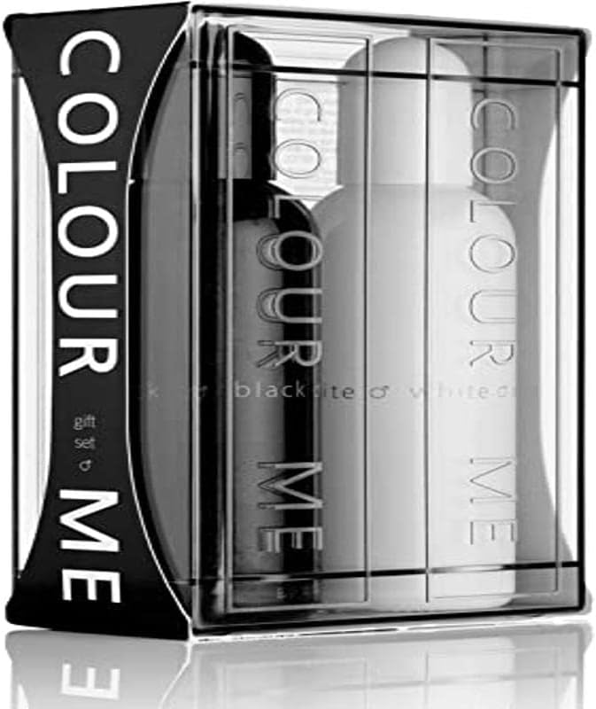 Colour Me Zwart-wit – 2×100 ml Eau De Parfum dubbelpak van Milton-Lloyd