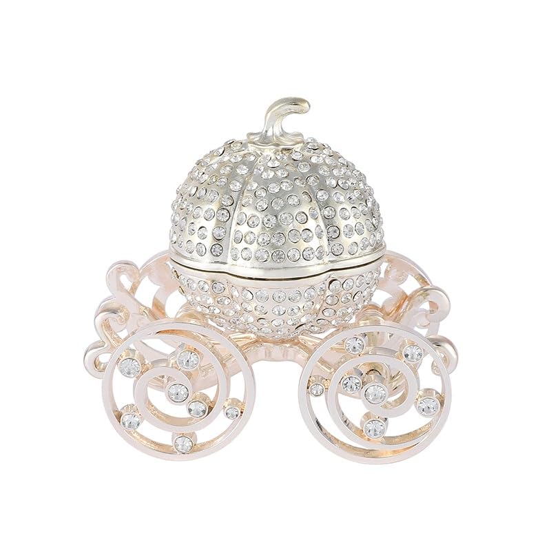 Portagioie con diamanti incrostati di metallo smaltato for la...