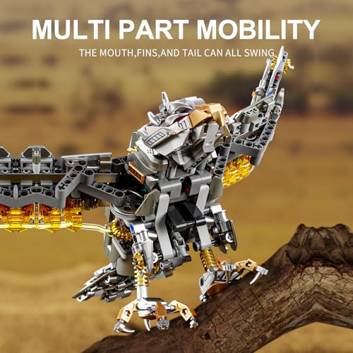 Image of Ideas Mechanical Eagle Building Set with Light, Compatible with Lego Set for Boys, Rotatable Eagle Building Blocks Toy for Boys & Adults, STEM Gift for Girls Boys Teens Age 12+ (1168 PCS)