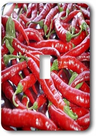 3dRose Red Chili Peppers single toggle switch image 3