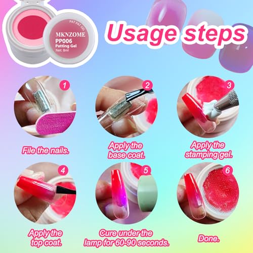 Set de 6 Geles de Esmalte Fluorescente Neon para Uñas miniatura 6