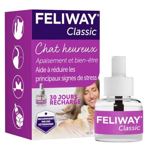 Feliway Classic - Anti-Stress pour Chat - Recharge 48 ML