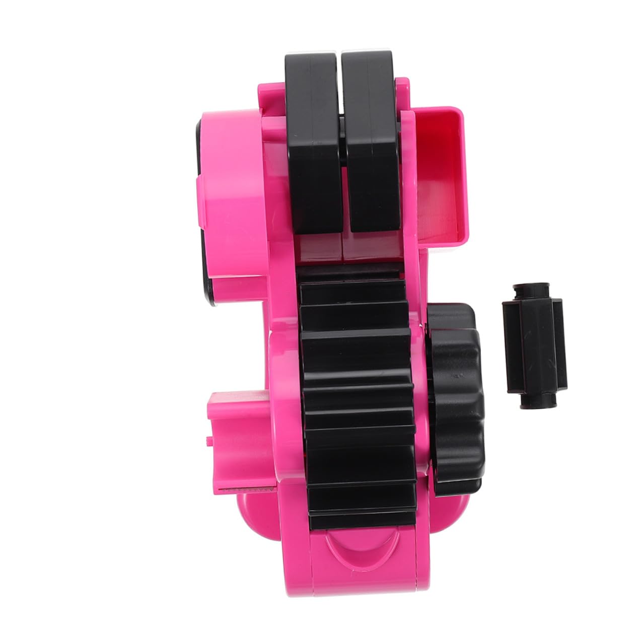 DOITOOL Dévidoir Semi-automatique Multifonction Robuste pour Ruban Adhésif avec Porte-rouleau Intégré Distributeur Polyvalent pour Emballage et Bricolage Bureau