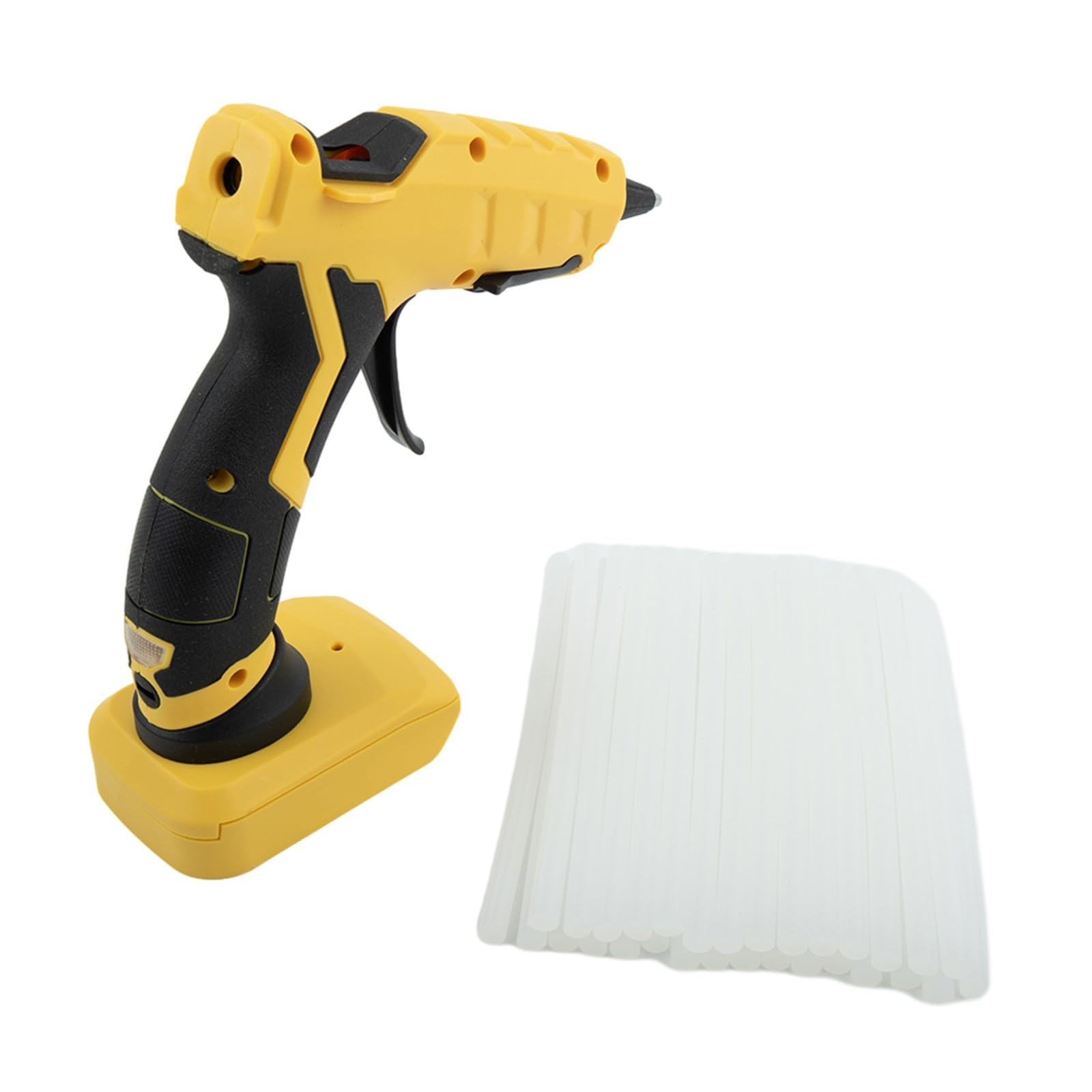 Whychstore Strumento per colla a caldo senza fili, 40 W, 20 V, compatibile con batterie da 18 V e 20 V MAX XR, riscaldamento rapido per lavori fai da te e riparazioni