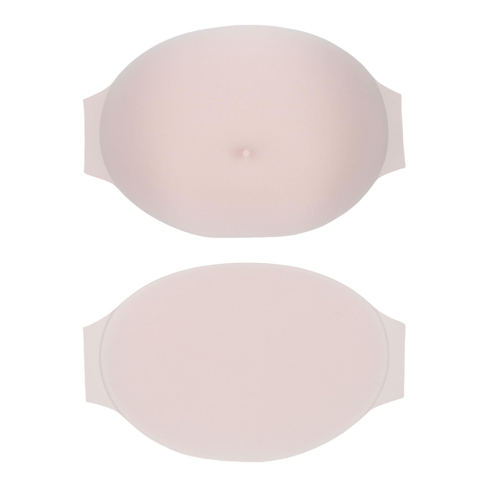 Oreilet Artificial Pregnant Belly, Sponge Fake Pregnancy Belly Artificial Belly Bump Costume for Film TV Props Party, Breathable Pregnancy Baby Bump Cosplay (S)