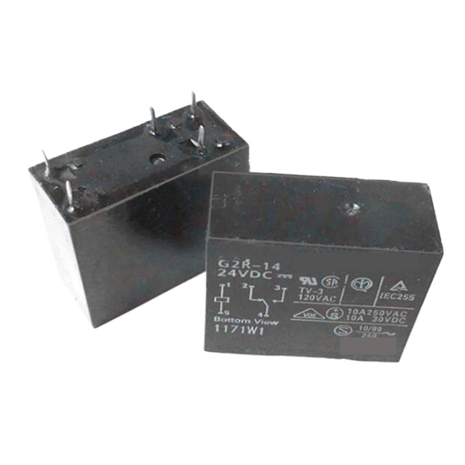 Relais G2R-14 24VDC composant électronique DIP5 G2R-14-24VDC