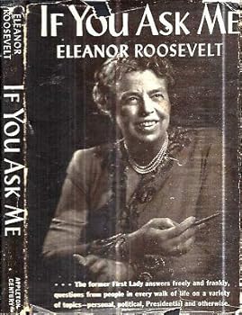 Hardcover 1946 ELEANOR ROOSEVELT FIRST LADY IF YOU ASK ME FIRST EDITION WITH DUST JACKET [Hardcover] ELEANOR ROOSEVELT Book