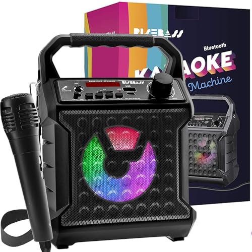 Risebass Karaoke Bluetooth Party Speaker with Microphone – Portable Wireless