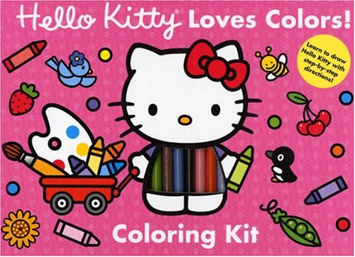 Hello Kitty Loves Colors!: Coloring Kit: Amazon.co.uk: Harry N. Abrams ...