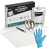 Facile à utiliser : notre kit de film de transfert DTF et de poudre est conçu pour être convivial et sans tracas. Sans traitement préalable, vous pouvez créer, imprimer et couper vos transferts à n'importe quelle taille sans avoir besoin de désherber.