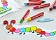 FABER-CASTELL 120034 - Wachsmalkreiden Jumbo 24er Box, inklusive Neon-Farben und Hautfarbe