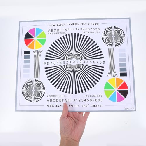 NUOBESTY Camera Focus Adjustment Card – CCTV Lens Test Chart for Surveillance Calibration, Image Quality Assessment & Multi-Use Focus Testing Tool, 15.75 x 11.81 Inch - Thumbnail 3
