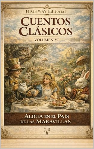 45 Cuentos Clásicos - Sexto Volumen: ALICIA EN EL PAÍS DE LAS MARAVILLAS (Spanish Edition)