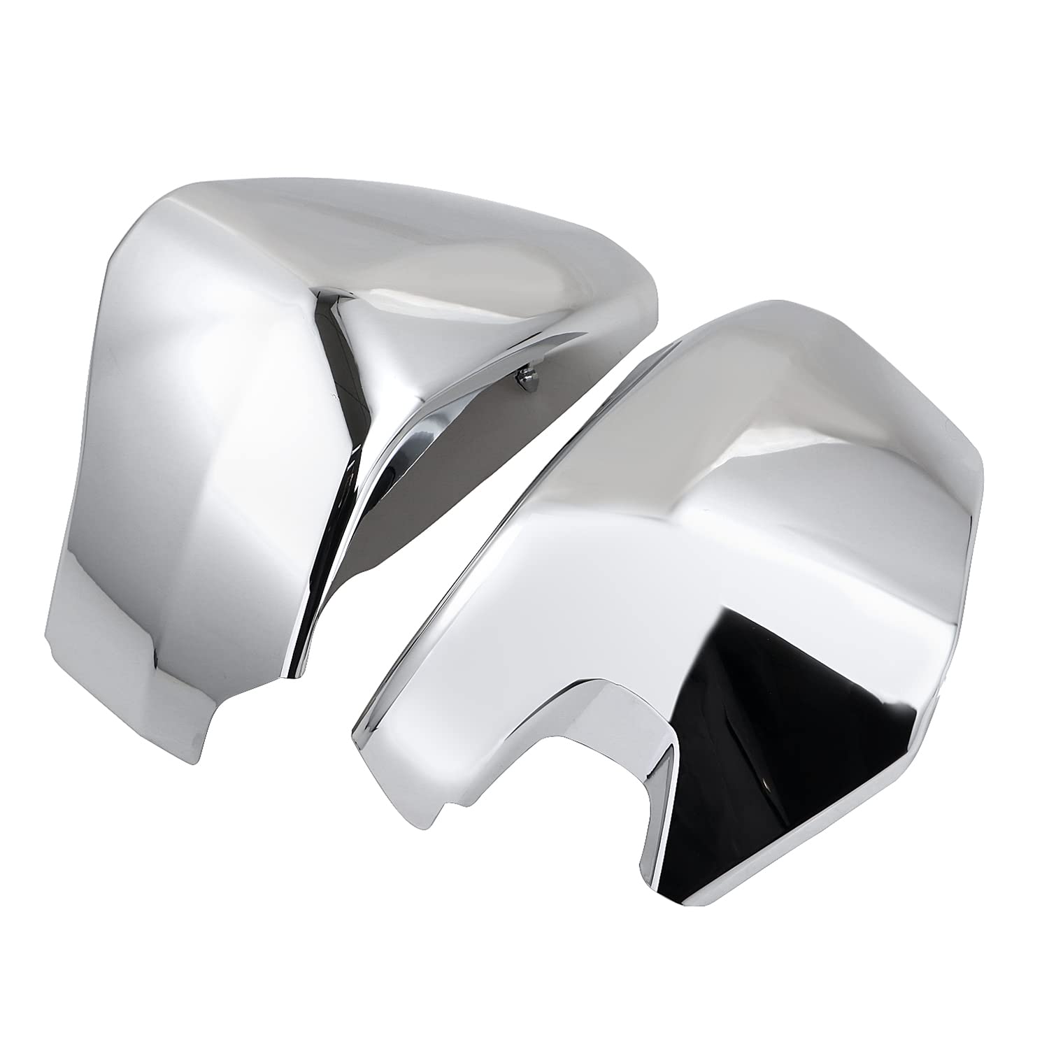 Moto Cromo Pannelli laterali della batteria Coperture carene Per H-onda Shadow ACE VT750 VT400 VT 400 750 2004-2013