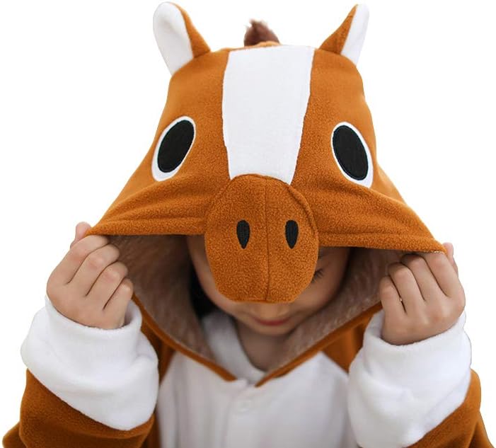 Unisex Kids Onesie Animal Cosplay One-Piece Pajamas Christmas Halloween Costumes Pink Pig - Image 8