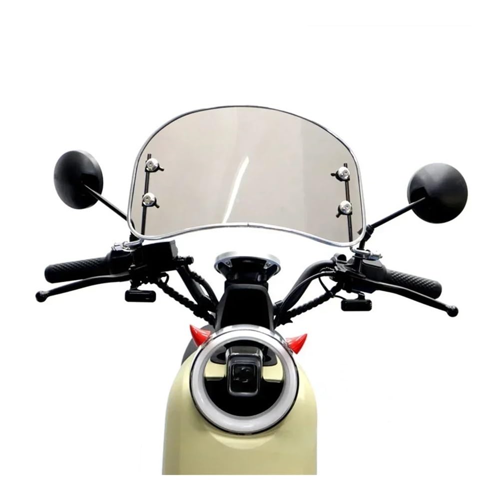 D'écran Déflecteurs Moto Déflecteur De Vent Avant De Pare-Brise De Moto Universel, Accessoires Modifiés, Déflecteur De Vent De Pare-Brise