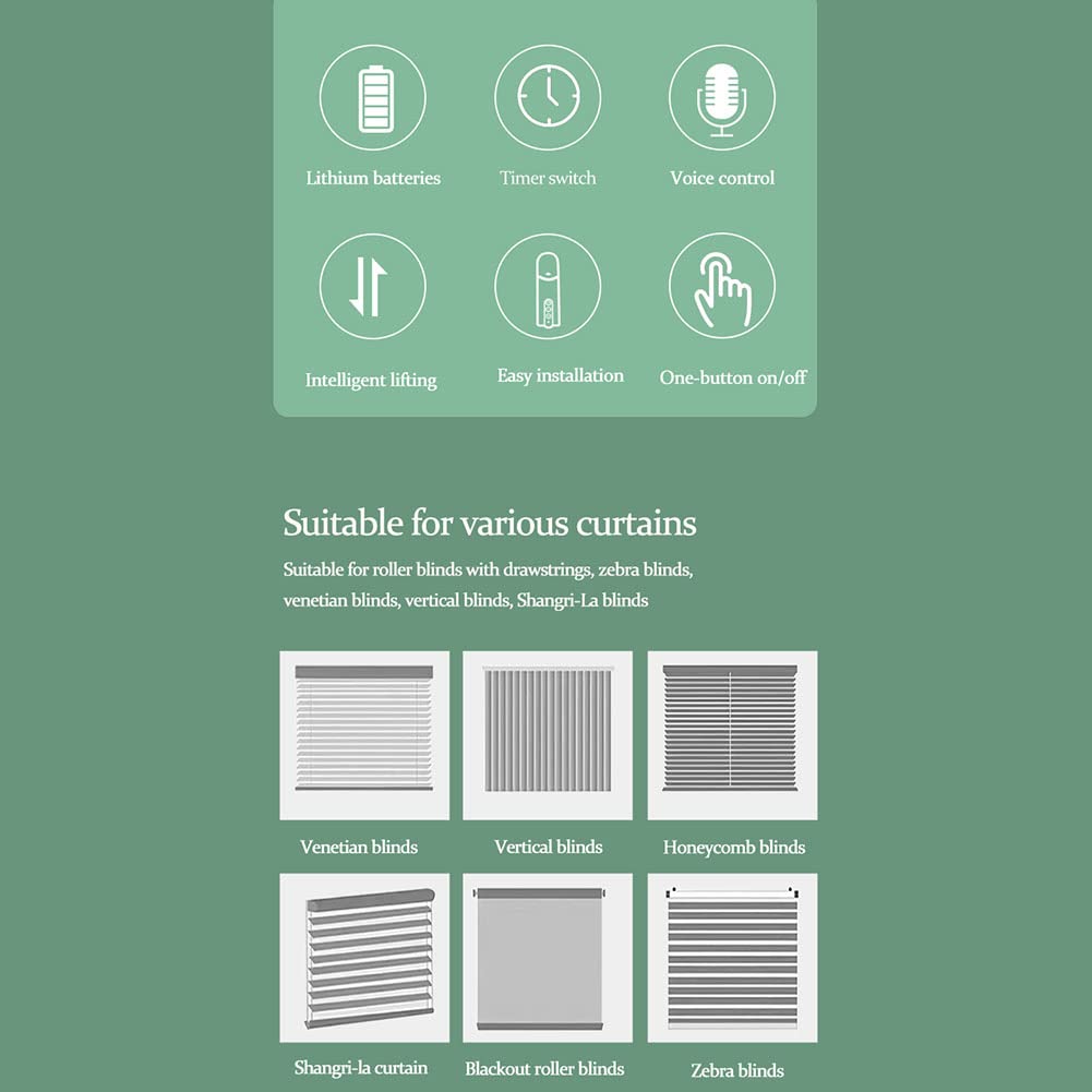 CRAKES Tuya ZigBee Smart Blind Motor Driver Automatic Electric Roller Shutter Shadows Lifting Curtain Driver con