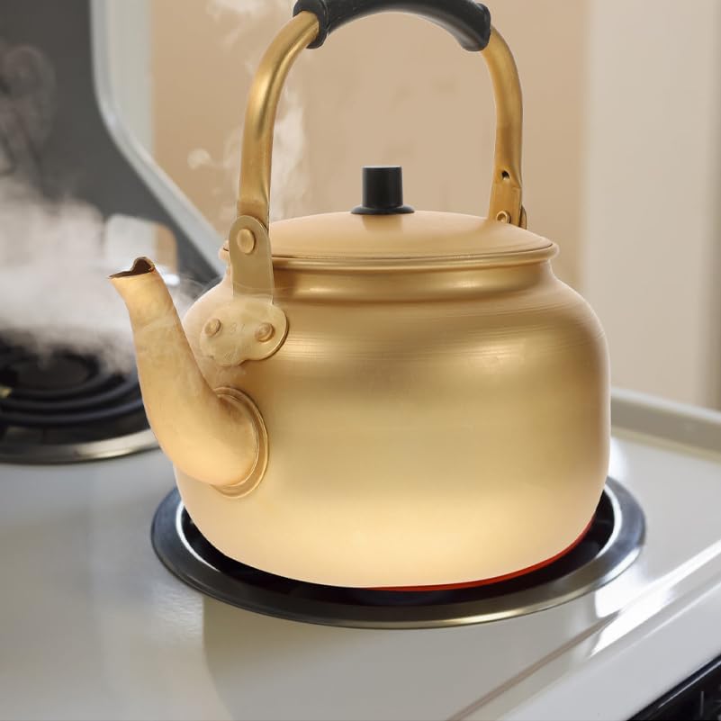 Miniatura 3 de Caldera de té de la estufa de la caldera de agua del estilo coreano pote práctico de la calefacción de agua para el uso en el hogar Acabado