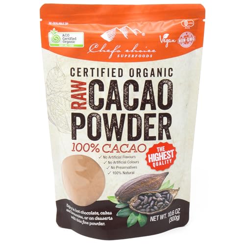 Chefs Choice Organic Cacao - Powder 300g (1 pack)