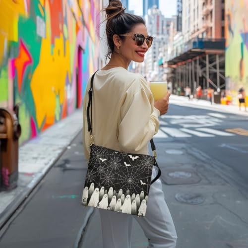 Image of HUGS IDEA Leather Purses and Handbag for Women Bucket Bag with Wrist Wallet 2 Packs