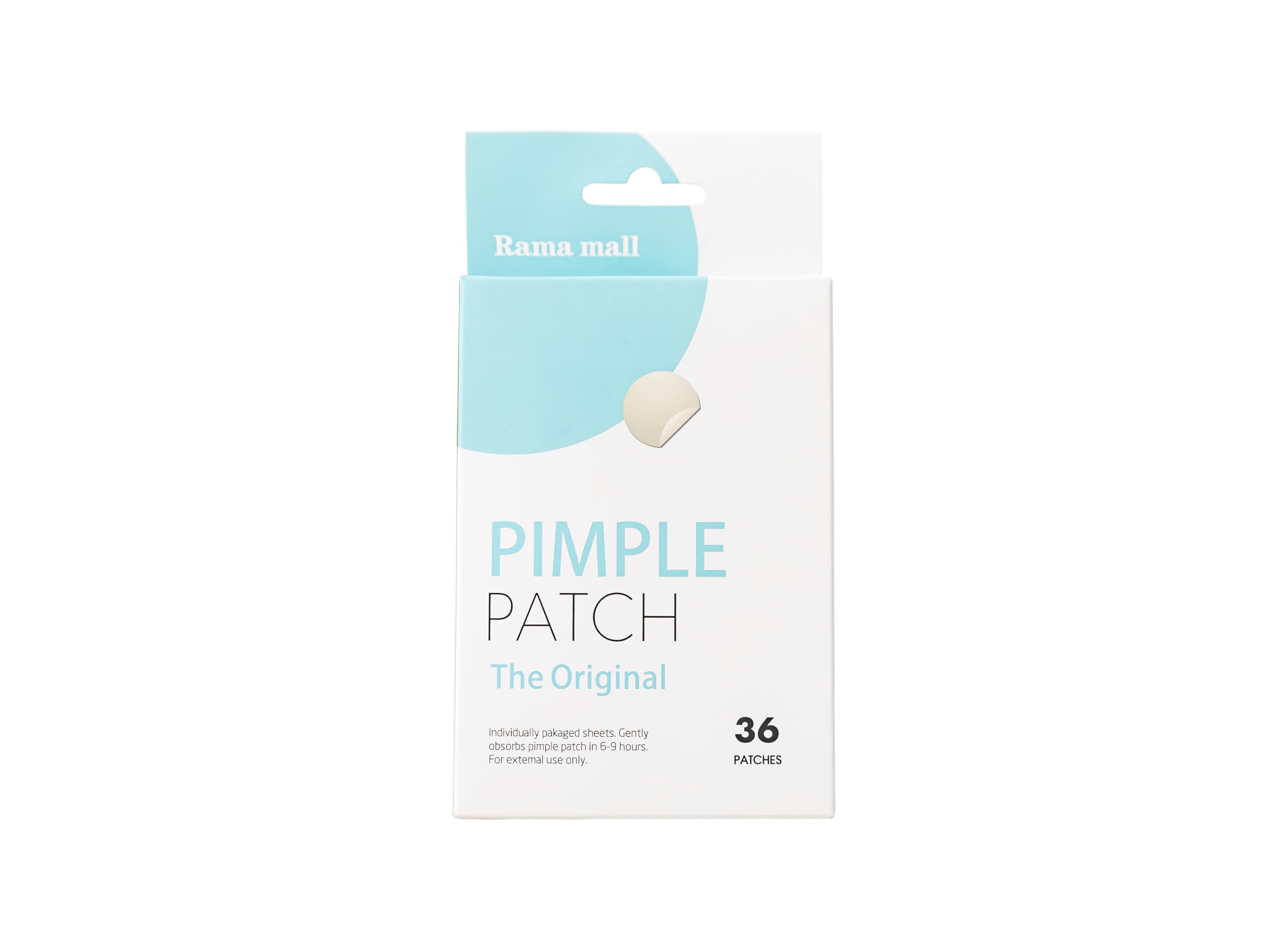 Pimple Patch - Acne Spot Patch for Blemishes, Spot Sticker for Zits, Vegan-Friendly (36 Count)