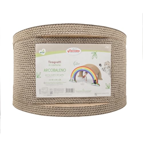 Poteau à gratter en carton durable Arcobaleno - 7